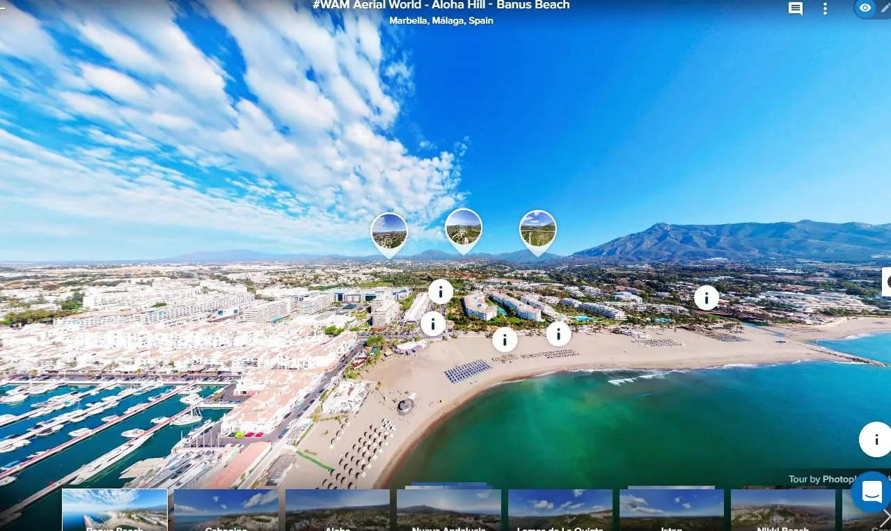 Aerial drone photography, Marbella, by Photoplan