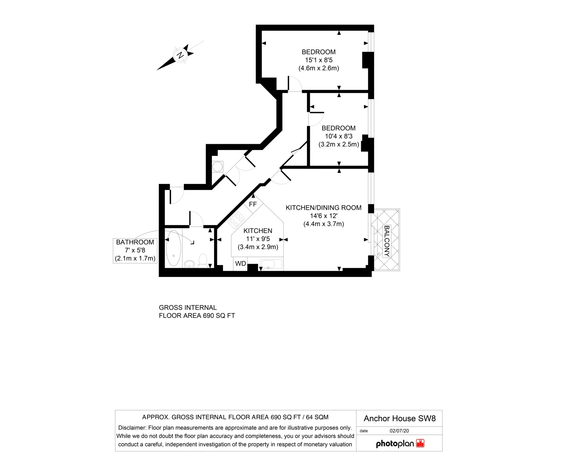 Commercial Buildings floor plan by Photoplan