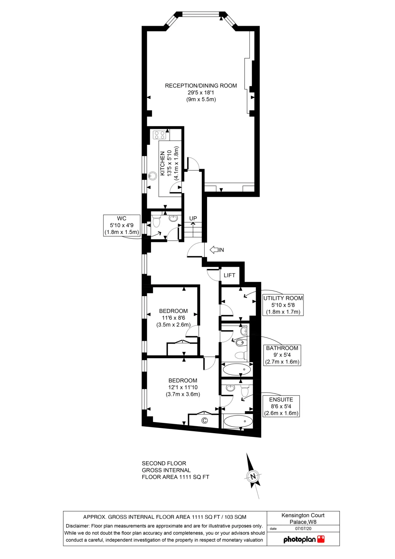 Apartments floor plan by Photoplan